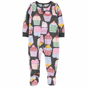 Carter's 2 Pack Footed Fleece Sleeper - Cupcakes & Hot Chocolate
